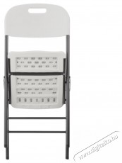 Kring Banquette 2 darab &ouml;sszecsukhat&oacute; kerti sz&eacute;k, 47.5 x 58 x 86.5 cm, F&eacute;m/Műanyag, Feh&eacute; H&aacute;ztart&aacute;s / Otthon / K&uuml;lt&eacute;r - K&uuml;lt&eacute;r / kerti term&eacute;k / grill - Kerti b&uacute;tor - 537057