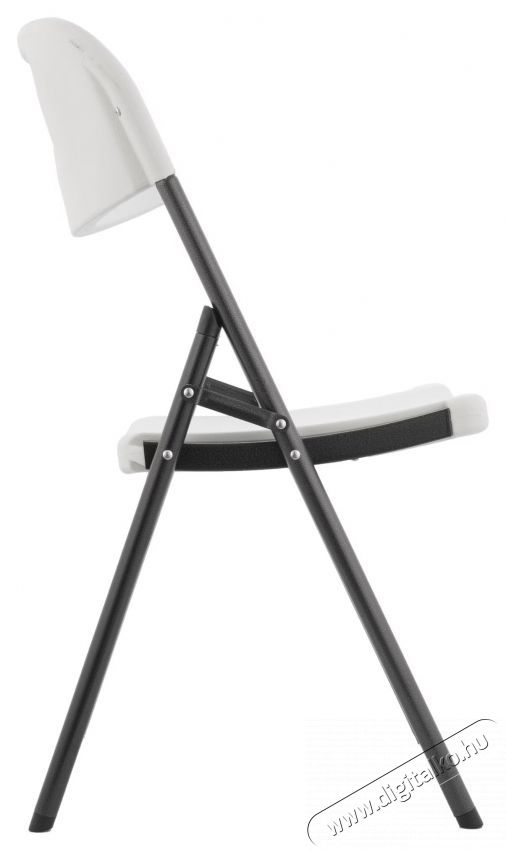 Kring Banquette 2 darab &ouml;sszecsukhat&oacute; kerti sz&eacute;k, 47.5 x 58 x 86.5 cm, F&eacute;m/Műanyag, Feh&eacute; H&aacute;ztart&aacute;s / Otthon / K&uuml;lt&eacute;r - K&uuml;lt&eacute;r / kerti term&eacute;k / grill - Kerti b&uacute;tor - 537057