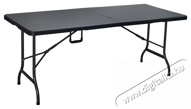 Kring Banquette Kerti/terasz/udvari &ouml;sszecsukhat&oacute; asztal, 180 x 75 x 72 cm, f&eacute;m/műanyag H&aacute;ztart&aacute;s / Otthon / K&uuml;lt&eacute;r - K&uuml;lt&eacute;r / kerti term&eacute;k / grill - Kerti b&uacute;tor - 537038