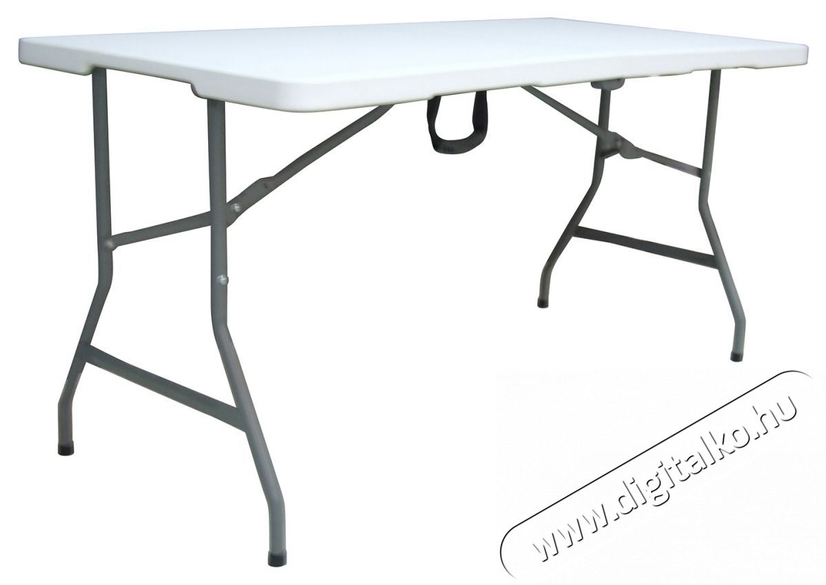 Kring Banquette &Ouml;sszecsukhat&oacute; asztal, F&eacute;m/Műanyag, 180x75x72cm, Feh&eacute;r H&aacute;ztart&aacute;s / Otthon / K&uuml;lt&eacute;r - K&uuml;lt&eacute;r / kerti term&eacute;k / grill - Kerti b&uacute;tor - 537040