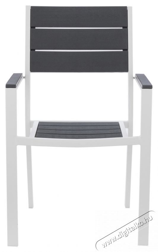 Kring Dayton Kerti sz&eacute;k, 62x55x88 cm, F&eacute;m/Műanyag, Sz&uuml;rke H&aacute;ztart&aacute;s / Otthon / K&uuml;lt&eacute;r - K&uuml;lt&eacute;r / kerti term&eacute;k / grill - Kerti b&uacute;tor - 537044