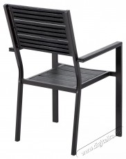 Kring Dayton sz&eacute;k, kert/terasz, 62x55x88, f&eacute;m/műanyag, fekete H&aacute;ztart&aacute;s / Otthon / K&uuml;lt&eacute;r - K&uuml;lt&eacute;r / kerti term&eacute;k / grill - Kerti b&uacute;tor - 537063