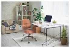 Kring Delhi irodai sz&eacute;k, &ouml;kol&oacute;giai bőr, barna Iroda &eacute;s sz&aacute;m&iacute;t&aacute;stechnika - Egy&eacute;b sz&aacute;m&iacute;t&aacute;stechnikai term&eacute;k - 537031