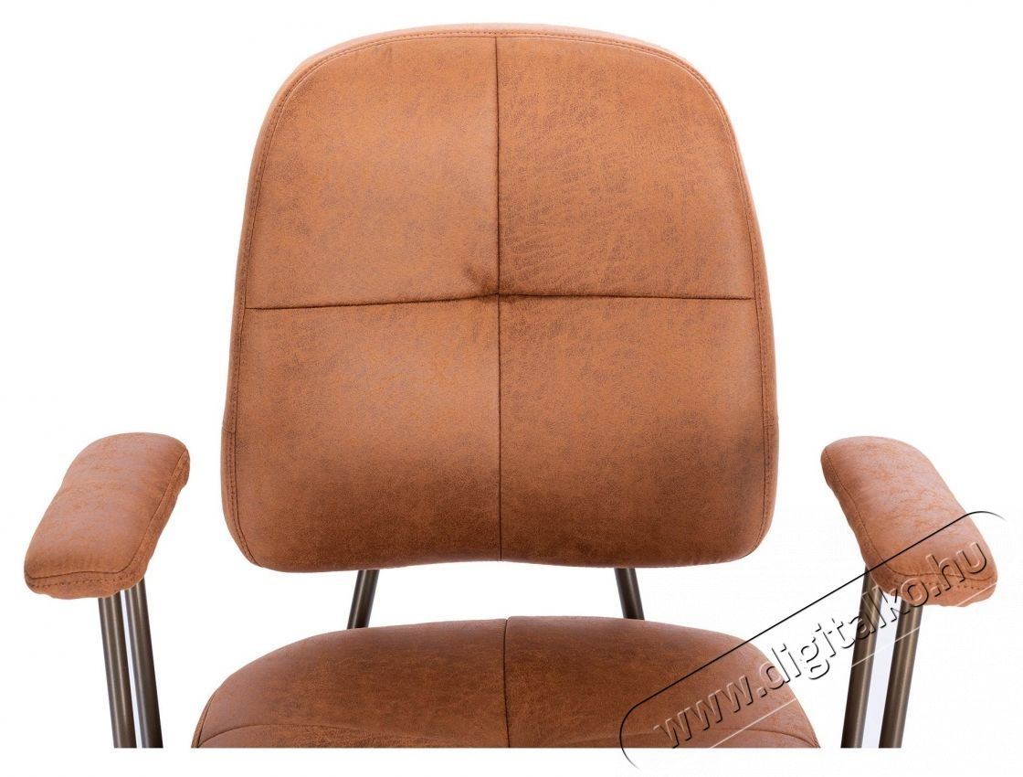 Kring Delhi irodai sz&eacute;k, &ouml;kol&oacute;giai bőr, barna Iroda &eacute;s sz&aacute;m&iacute;t&aacute;stechnika - Egy&eacute;b sz&aacute;m&iacute;t&aacute;stechnikai term&eacute;k - 537031