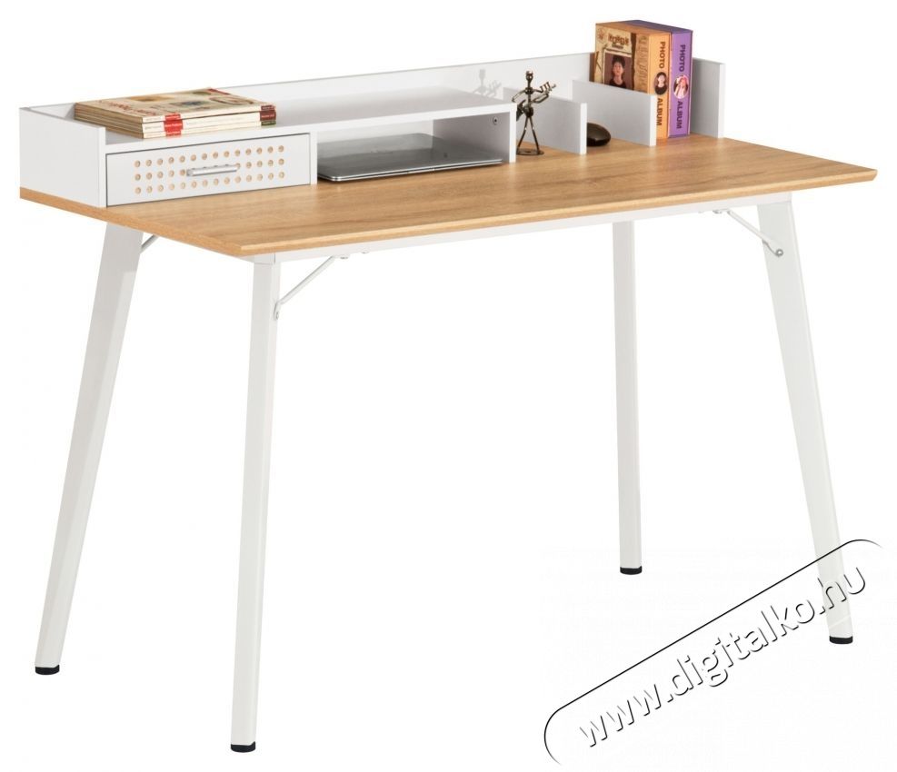 Kring Ken &iacute;r&oacute;asztal, MDF asztallap, 120x88x60 Iroda &eacute;s sz&aacute;m&iacute;t&aacute;stechnika - Egy&eacute;b sz&aacute;m&iacute;t&aacute;stechnikai term&eacute;k - 537027