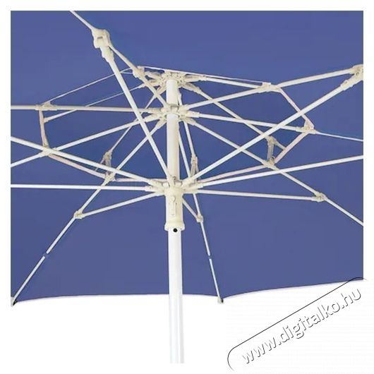Kring Napernyő, F&eacute;m/Poli&eacute;szter, 220x100cm, K&eacute;k H&aacute;ztart&aacute;s / Otthon / K&uuml;lt&eacute;r - K&uuml;lt&eacute;r / kerti term&eacute;k / grill - Kerti b&uacute;tor - 537062