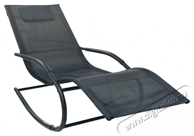 Kring Palmyra kerti hintasz&eacute;k, 63,5x147x84cm, Fekete H&aacute;ztart&aacute;s / Otthon / K&uuml;lt&eacute;r - K&uuml;lt&eacute;r / kerti term&eacute;k / grill - Kerti b&uacute;tor - 537051