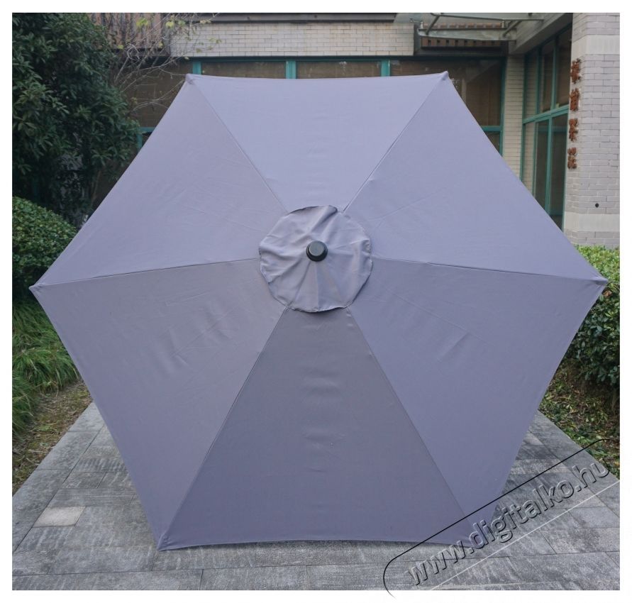 Kring Sala Terasz/kerti napernyő, &aacute;tm&eacute;rője 2.70 m, forgatty&uacute;/billent&eacute;s, sz&uuml;rke H&aacute;ztart&aacute;s / Otthon / K&uuml;lt&eacute;r - K&uuml;lt&eacute;r / kerti term&eacute;k / grill - Kerti b&uacute;tor - 537046