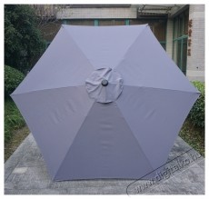 Kring Sala Terasz/kerti napernyő, &aacute;tm&eacute;rője 2.70 m, forgatty&uacute;/billent&eacute;s, sz&uuml;rke H&aacute;ztart&aacute;s / Otthon / K&uuml;lt&eacute;r - K&uuml;lt&eacute;r / kerti term&eacute;k / grill - Kerti b&uacute;tor - 537046