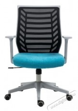 Kring Seth irodai sz&eacute;k, h&aacute;l&oacute;s, &aacute;ll&iacute;that&oacute; magass&aacute;g&uacute;, fekete/k&eacute;k Iroda &eacute;s sz&aacute;m&iacute;t&aacute;stechnika - Egy&eacute;b sz&aacute;m&iacute;t&aacute;stechnikai term&eacute;k - 537021