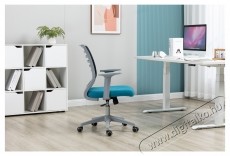 Kring Seth irodai sz&eacute;k, h&aacute;l&oacute;s, &aacute;ll&iacute;that&oacute; magass&aacute;g&uacute;, fekete/k&eacute;k Iroda &eacute;s sz&aacute;m&iacute;t&aacute;stechnika - Egy&eacute;b sz&aacute;m&iacute;t&aacute;stechnikai term&eacute;k - 537021