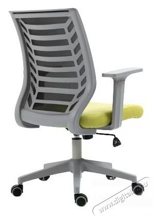 Kring Seth irodai sz&eacute;k, h&aacute;l&oacute;s, &aacute;ll&iacute;that&oacute; magass&aacute;g&uacute;, fekete/s&aacute;rga Iroda &eacute;s sz&aacute;m&iacute;t&aacute;stechnika - Egy&eacute;b sz&aacute;m&iacute;t&aacute;stechnikai term&eacute;k - 537016