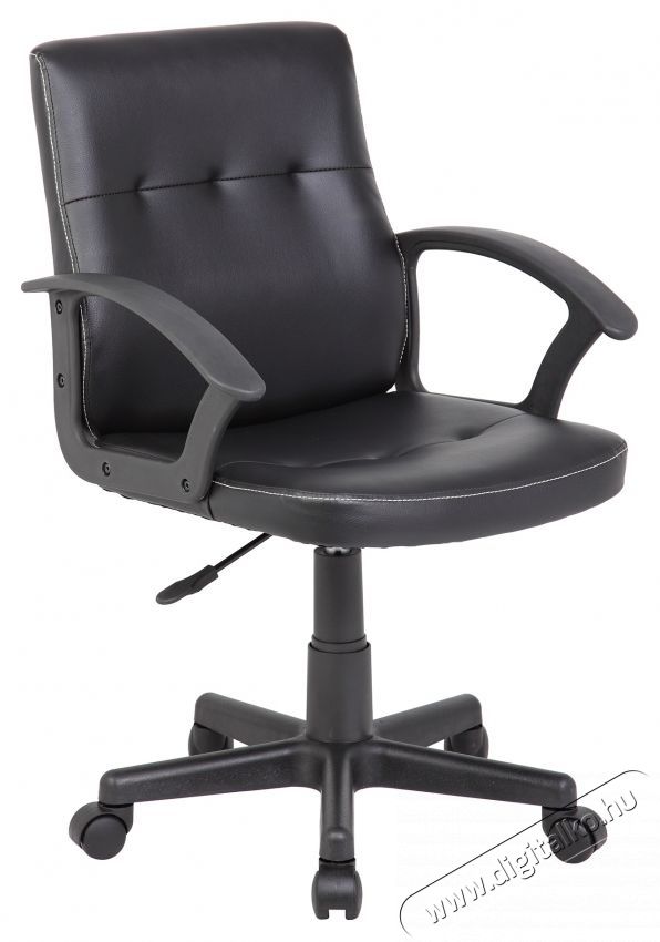 Kring Thomas Irodai sz&eacute;k, PU bőr, ​​Fekete Iroda &eacute;s sz&aacute;m&iacute;t&aacute;stechnika - Egy&eacute;b sz&aacute;m&iacute;t&aacute;stechnikai term&eacute;k - 537025