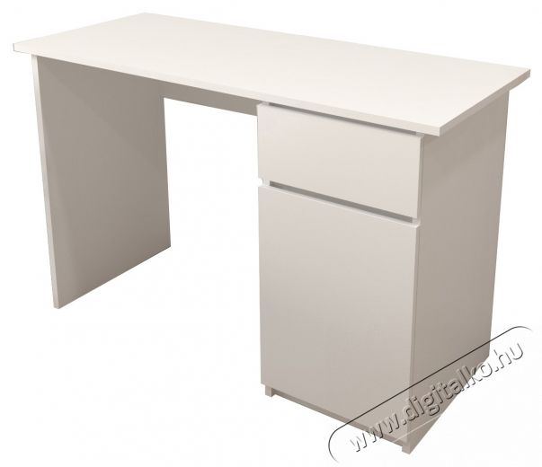 KringX Origo &iacute;r&oacute;asztal, 120x50x77 cm, 1 fi&oacute;kkal/1 ajt&oacute;val, Feh&eacute;r Iroda &eacute;s sz&aacute;m&iacute;t&aacute;stechnika - Egy&eacute;b sz&aacute;m&iacute;t&aacute;stechnikai term&eacute;k - 537072