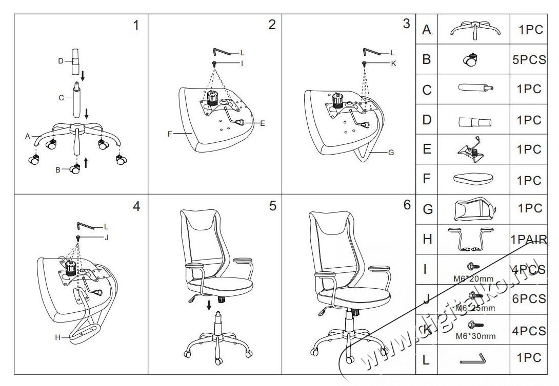 Kring Aida Ergonomikus Irodai sz&eacute;k, Piros/Fekete Iroda &eacute;s sz&aacute;m&iacute;t&aacute;stechnika - Egy&eacute;b sz&aacute;m&iacute;t&aacute;stechnikai term&eacute;k - 536996