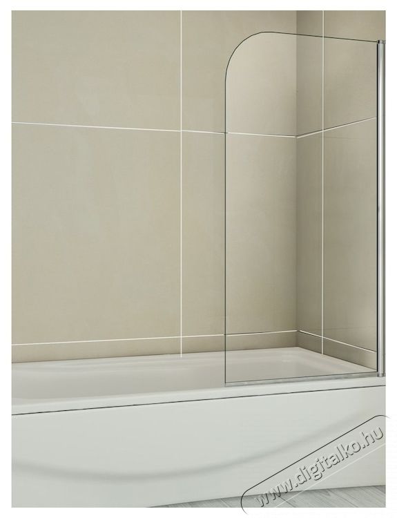 Kring K&aacute;dparav&aacute;n, 140x80 cm, 6 mm &aacute;tl&aacute;tsz&oacute; &uuml;veg, Kr&oacute;m profil H&aacute;ztart&aacute;s / Otthon / K&uuml;lt&eacute;r - Egy&eacute;b h&aacute;ztart&aacute;si term&eacute;k - 536972