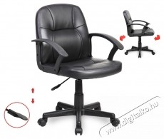 Kring Minsk Ergonomikus irodai sz&eacute;k, PU, Fekete H&aacute;ztart&aacute;s / Otthon / K&uuml;lt&eacute;r - Egy&eacute;b h&aacute;ztart&aacute;si term&eacute;k - 536982
