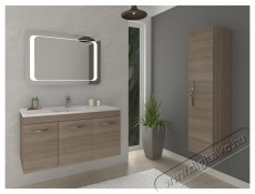 Kring t&uuml;k&ouml;r, LED vil&aacute;g&iacute;t&aacute;ssal, 60 x 90 x 2.9 cm Sz&eacute;ps&eacute;g&aacute;pol&aacute;s / Eg&eacute;szs&eacute;g - T&uuml;k&ouml;r - 536974