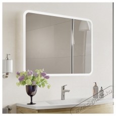 Kring t&uuml;k&ouml;r, LED vil&aacute;g&iacute;t&aacute;ssal, t&eacute;glalap, 70 x 100 x 2.9 cm Sz&eacute;ps&eacute;g&aacute;pol&aacute;s / Eg&eacute;szs&eacute;g - T&uuml;k&ouml;r - 536973