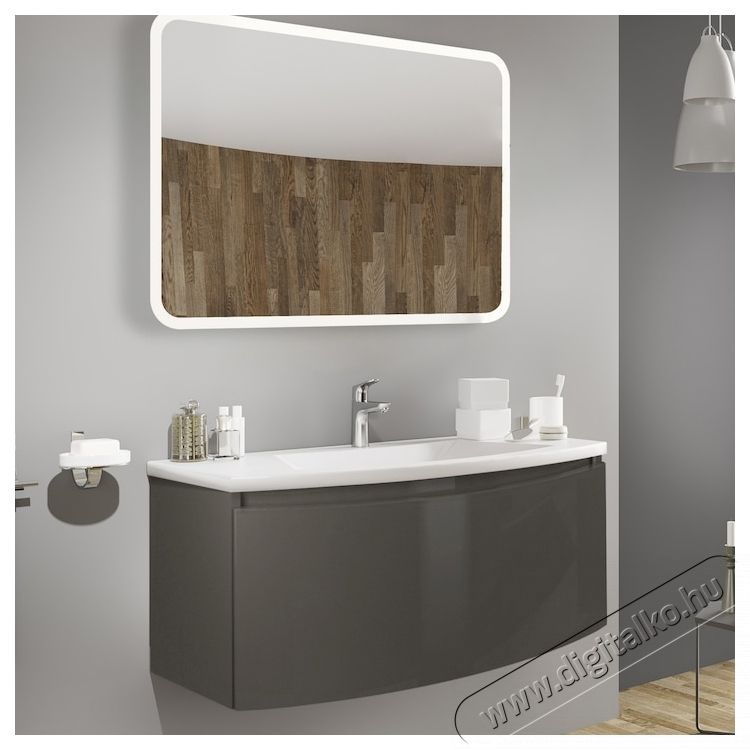 Kring t&uuml;k&ouml;r, LED vil&aacute;g&iacute;t&aacute;ssal, t&eacute;glalap, 70 x 100 x 2.9 cm Sz&eacute;ps&eacute;g&aacute;pol&aacute;s / Eg&eacute;szs&eacute;g - T&uuml;k&ouml;r - 536973