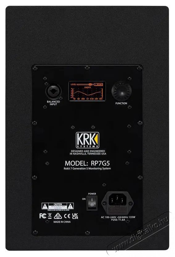 KRK Rokit 7 G5 Audio-Video / Hifi / Multim&eacute;dia - Hangfal - Hangfalszett - &Aacute;ll&oacute; / front hangfal - 522261