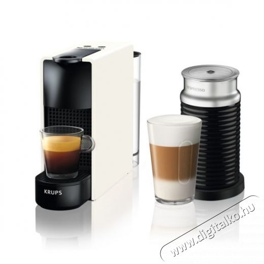 Krups XN111110 Essenza Mini + Aeroccino Nespresso k&aacute;v&eacute;főző Konyhai term&eacute;kek - K&aacute;v&eacute;főző / k&aacute;v&eacute;&ouml;rlő / kieg&eacute;sz&iacute;tő - Kapszul&aacute;s / podos k&aacute;v&eacute;főző - 352862