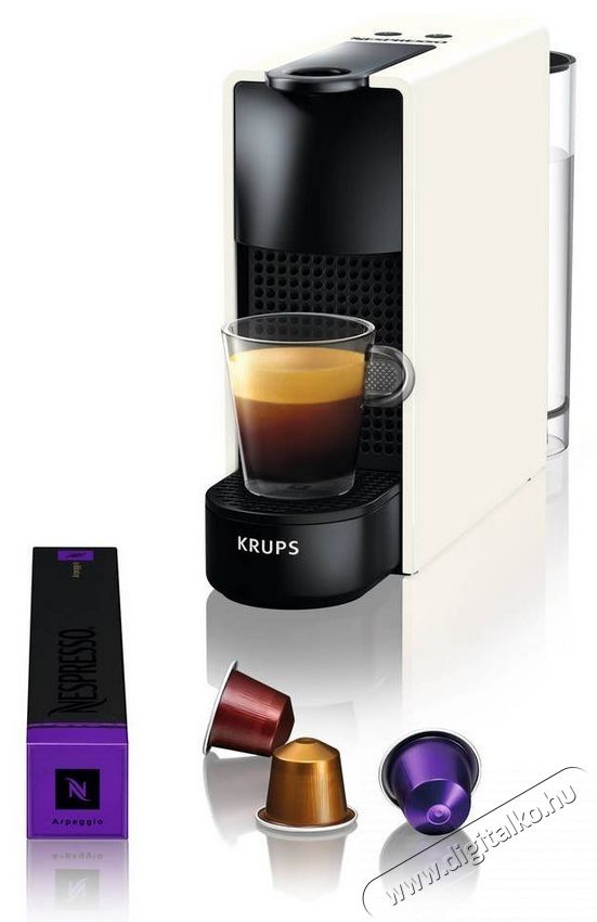 Krups XN111110 Essenza Mini + Aeroccino Nespresso k&aacute;v&eacute;főző Konyhai term&eacute;kek - K&aacute;v&eacute;főző / k&aacute;v&eacute;&ouml;rlő / kieg&eacute;sz&iacute;tő - Kapszul&aacute;s / podos k&aacute;v&eacute;főző - 352862