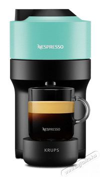 Krups Vertuo Pop Nespresso XN920410 kapszul&aacute;s k&aacute;v&eacute;főző, mentaz&ouml;ld Konyhai term&eacute;kek - K&aacute;v&eacute;főző / k&aacute;v&eacute;&ouml;rlő / kieg&eacute;sz&iacute;tő - Kapszul&aacute;s / podos k&aacute;v&eacute;főző - 400056