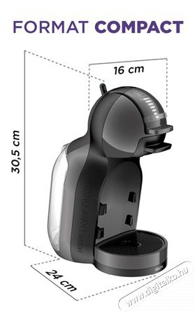 Krups KP123810 NDolce Gusto Mini k&aacute;v&eacute;főző Konyhai term&eacute;kek - K&aacute;v&eacute;főző / k&aacute;v&eacute;&ouml;rlő / kieg&eacute;sz&iacute;tő - Kapszul&aacute;s / podos k&aacute;v&eacute;főző - 500956
