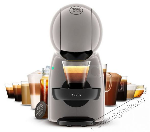 Krups KP1A3AF0 Piccolo XS Nescaf&eacute; Dolce Gusto taupe kapszul&aacute;s k&aacute;v&eacute;főző Konyhai term&eacute;kek - K&aacute;v&eacute;főző / k&aacute;v&eacute;&ouml;rlő / kieg&eacute;sz&iacute;tő - Kapszul&aacute;s / podos k&aacute;v&eacute;főző - 502046