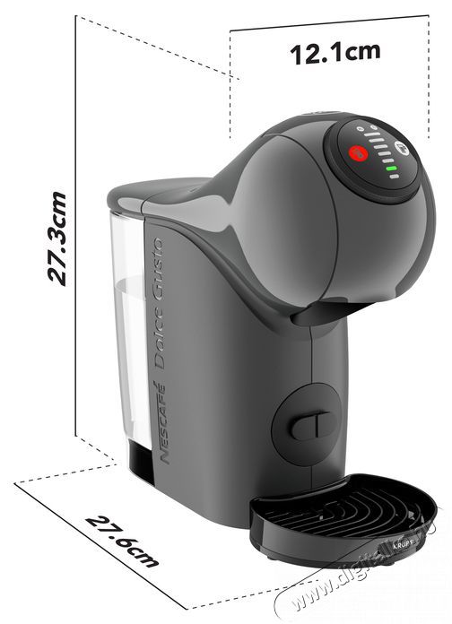 Krups KP243B10 Nescaf&eacute; Dolce Gusto antracit kapszul&aacute;s k&aacute;v&eacute;főző Konyhai term&eacute;kek - K&aacute;v&eacute;főző / k&aacute;v&eacute;&ouml;rlő / kieg&eacute;sz&iacute;tő - Kapszul&aacute;s / podos k&aacute;v&eacute;főző - 502044