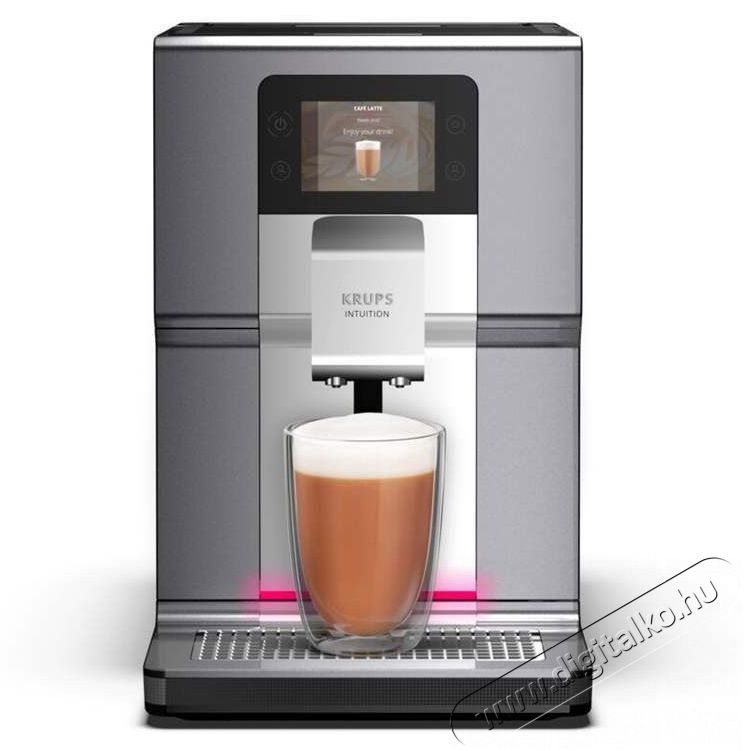 Krups EA875E10 Intuition Preference+ Automata Eszpressz&oacute;főző, Tejhabos&iacute;t&oacute; tartoz&eacute;k Konyhai term&eacute;kek - K&aacute;v&eacute;főző / k&aacute;v&eacute;&ouml;rlő / kieg&eacute;sz&iacute;tő - Pressz&oacute; k&aacute;v&eacute;főző - 512695