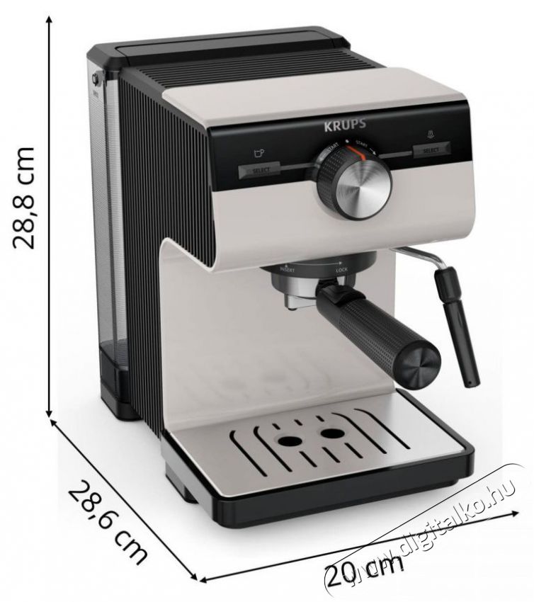 Krups XP381B10 Authentic Gray &Uacute;jdons&aacute;gok - &Uacute;j term&eacute;kek - 512694