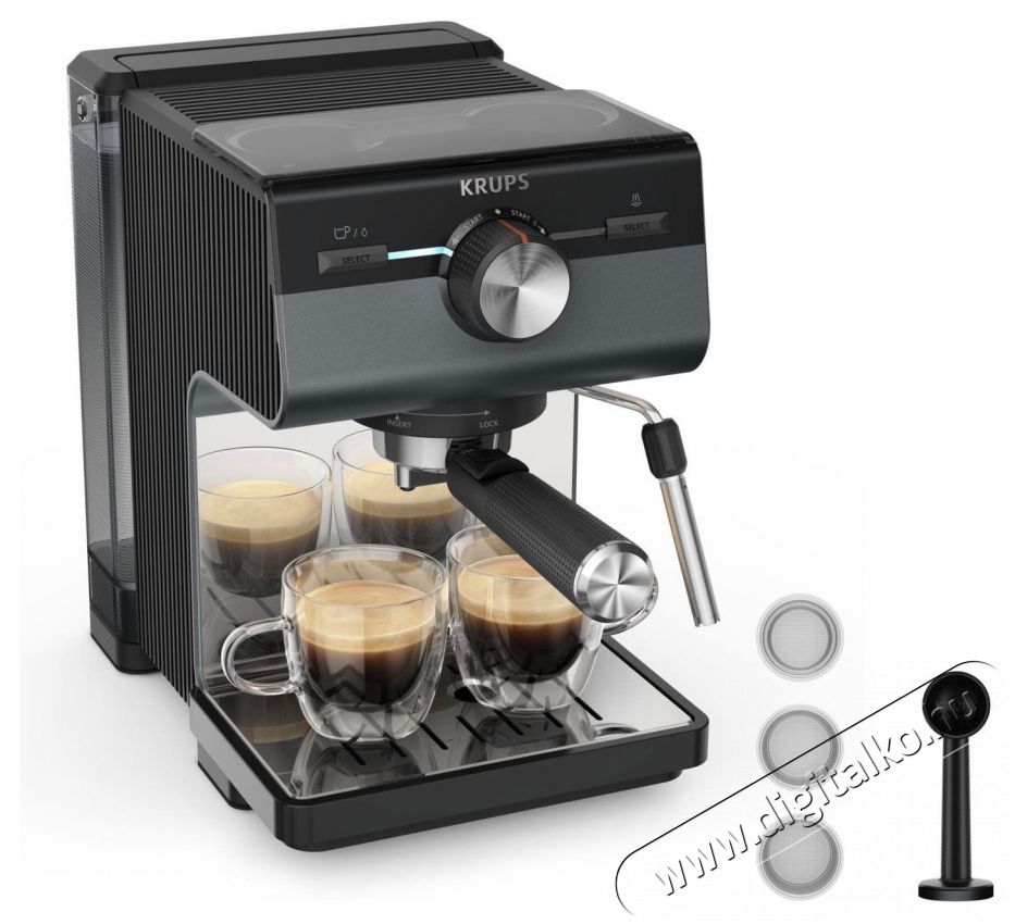 Krups XP384G10 Authentic Bullet Dark &Uacute;jdons&aacute;gok - &Uacute;j term&eacute;kek - 512691