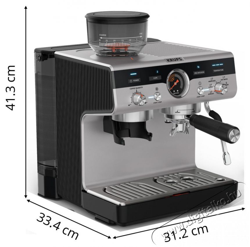 Krups XP801T10 Precision rozsdamentes ac&eacute;l &Uacute;jdons&aacute;gok - &Uacute;j term&eacute;kek - 512693