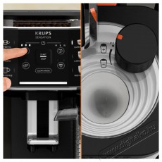 Krups EA912910 Sensation Milk automata k&aacute;v&eacute;főző Konyhai term&eacute;kek - K&aacute;v&eacute;főző / k&aacute;v&eacute;&ouml;rlő / kieg&eacute;sz&iacute;tő - Automata k&aacute;v&eacute;főző - 505527