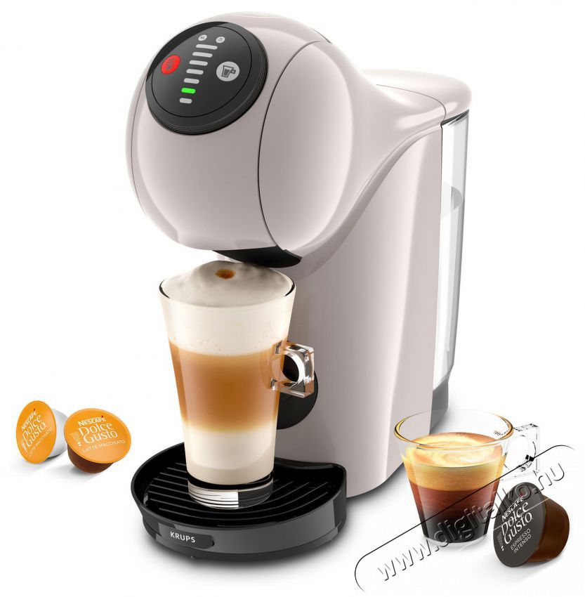 Krups KP243AF0 Nescaf&eacute; Dolce Gusto Genio S Taupe Konyhai term&eacute;kek - K&aacute;v&eacute;főző / k&aacute;v&eacute;&ouml;rlő / kieg&eacute;sz&iacute;tő - Kapszul&aacute;s / podos k&aacute;v&eacute;főző - 518866