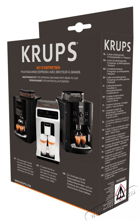 Krups XS530010 karbantart&aacute;si k&eacute;szlet Konyhai term&eacute;kek - K&aacute;v&eacute;főző / k&aacute;v&eacute;&ouml;rlő / kieg&eacute;sz&iacute;tő - Filter / tiszt&iacute;t&oacute; / v&iacute;zkőmentes&iacute;tő - 378835