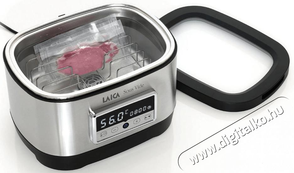 Laica SVC200 sous vide főző Konyhai term&eacute;kek - Konyhai kisg&eacute;p (s&uuml;t&eacute;s / főz&eacute;s / hűt&eacute;s / &eacute;telk&eacute;sz&iacute;t&eacute;s) - L&eacute;gkever&eacute;ses főzőg&eacute;p / elektromos kukta / multifunkci&oacute;s s&uuml;tő - 338105