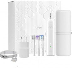 Laifen Wave LFTB01-P White Giftbox, 3 p&oacute;tfej Elektromos fogkefe Sz&eacute;ps&eacute;g&aacute;pol&aacute;s / Eg&eacute;szs&eacute;g - Sz&aacute;j / fog &aacute;pol&aacute;s - Elektromos fogkefe - 525139