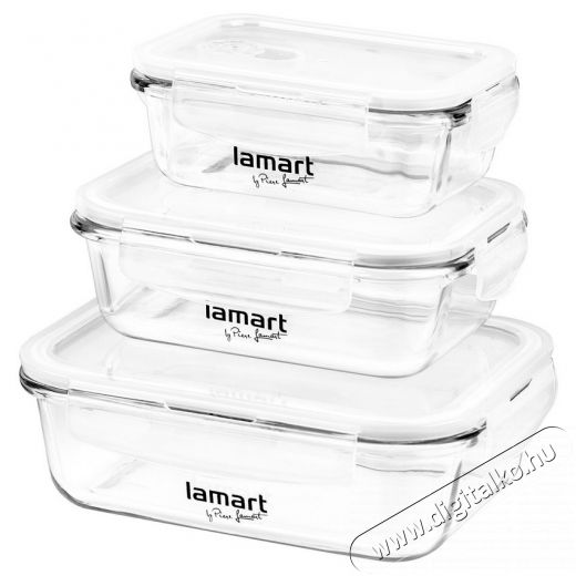 Lamart LT6011 műanyag &eacute;telt&aacute;rol&oacute; k&eacute;szlet Konyhai term&eacute;kek - Ed&eacute;ny - &Eacute;telt&aacute;rol&oacute; - 310038