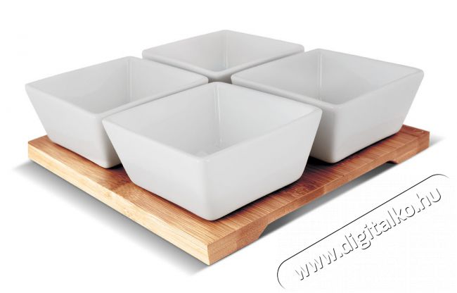 Lamart LT9018 Bamboo t&aacute;lal&oacute;ed&eacute;nyszett 4db Konyhai term&eacute;kek - Konyhai eszk&ouml;z - Egy&eacute;b konyhai eszk&ouml;z - 349264