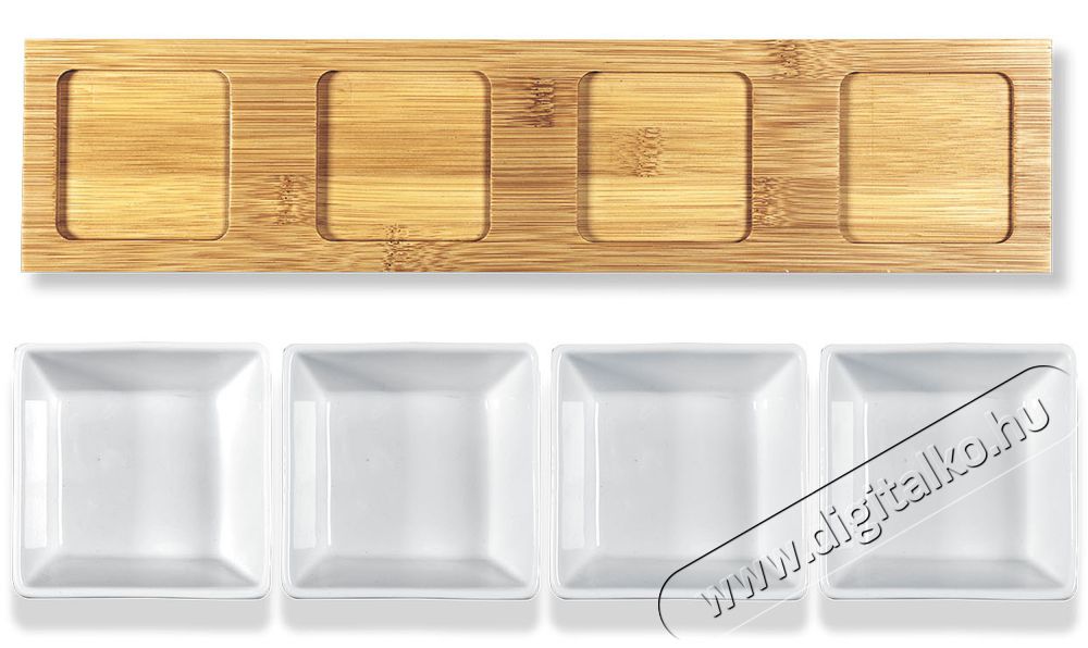 Lamart LT9020 Bamboo t&aacute;lal&oacute;ed&eacute;ny szett 4db Konyhai term&eacute;kek - Konyhai eszk&ouml;z - Egy&eacute;b konyhai eszk&ouml;z - 349266