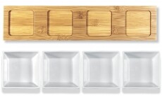 Lamart LT9020 Bamboo t&aacute;lal&oacute;ed&eacute;ny szett 4db Konyhai term&eacute;kek - Konyhai eszk&ouml;z - Egy&eacute;b konyhai eszk&ouml;z - 349266