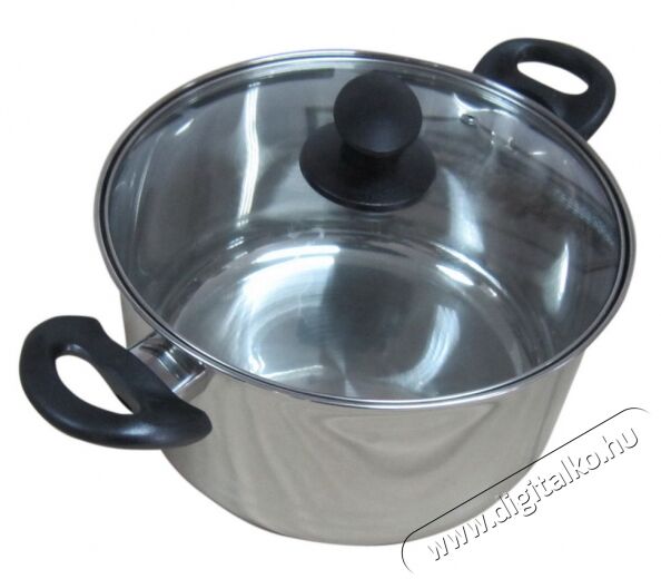 Lamart LTB2413 Ed&eacute;ny fedővel 24cm, 6,1L ac&eacute;l/bakeli /&uuml;veg Konyhai term&eacute;kek - Ed&eacute;ny - Faz&eacute;k / l&aacute;bas - 274641