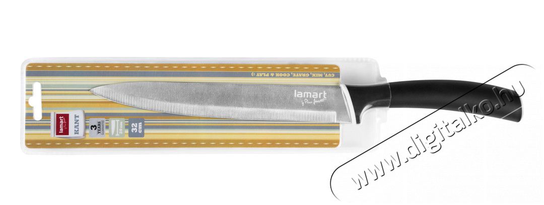 Lamart LT2067 20CM Kant szeletelő k&eacute;s Konyhai term&eacute;kek - Konyhai eszk&ouml;z - K&eacute;s / oll&oacute; - 349187
