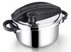 Lamart LTDSD4 Pression kukta 4l - acél/fekete Konyhai termékek - Edény - Kukta - 274692