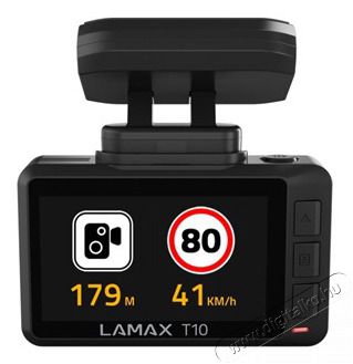LAMAX T10 4K GPS aut&oacute;s menetr&ouml;gz&iacute;tő kamera F&eacute;nyk&eacute;pezőg&eacute;p / kamera - Aut&oacute;s fed&eacute;lzeti kamera - 404125