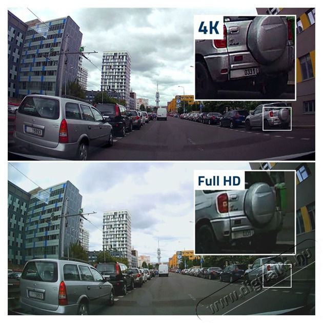 LAMAX T10 4K GPS aut&oacute;s menetr&ouml;gz&iacute;tő kamera F&eacute;nyk&eacute;pezőg&eacute;p / kamera - Aut&oacute;s fed&eacute;lzeti kamera - 404125