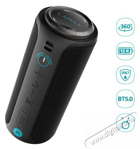 LAMAX Sounder2 bluetooth hangsz&oacute;r&oacute; Audio-Video / Hifi / Multim&eacute;dia - Hordozhat&oacute;, vezet&eacute;k n&eacute;lk&uuml;li / bluetooth hangsug&aacute;rz&oacute; - Hordozhat&oacute;, vezet&eacute;k n&eacute;lk&uuml;li / bluetooth hangsug&aacute;rz&oacute; - 407735